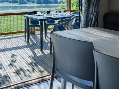 MOBILHOME 4 personnes - Cottage Premium 2 Chambres 4 Personnes Vue lac