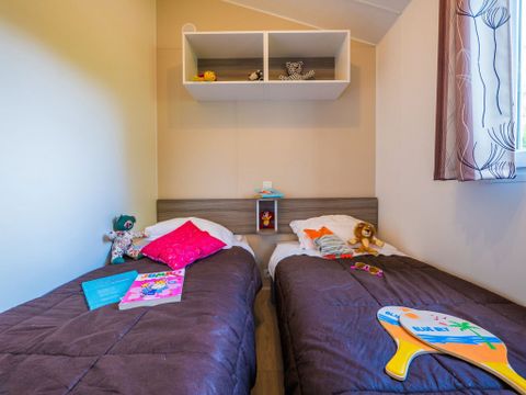 MOBILHOME 6 personnes - Comfort | 3 Ch. | 6 Pers. | Terrasse surélevée | Clim.