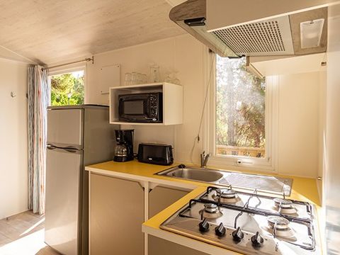 MOBILHOME 6 personnes - Comfort | 3 Ch. | 6 Pers. | Terrasse surélevée | Clim.