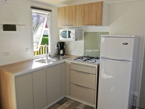 MOBILHOME 4 personnes - Comfort XL | 2 Ch. | 4 Pers. | Terrasse surélevée