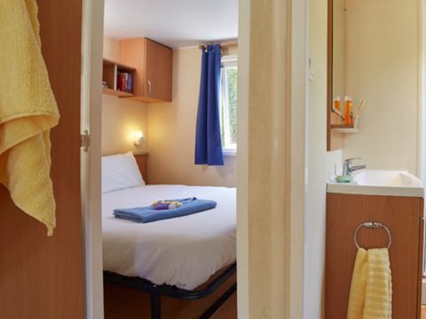 MOBILHOME 6 personnes - Comfort | 3 Ch. | 6 Pers. | Terrasse surélevée | 2 SDB | TV