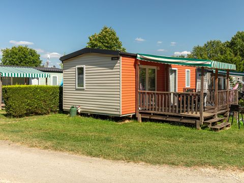 MOBILHOME 4 personnes - Comfort XL | 2 Ch. | 4 Pers. | Terrasse surélevée | Clim.