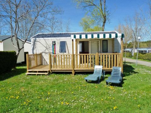 MOBILHOME 4 personnes - Comfort XL | 2 Ch. | 4 Pers. | Terrasse surélevée | Clim.