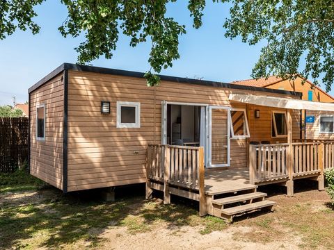 MOBILHOME 6 personnes - Premium Exclusive | 3 Ch. | 6 Pers. | Terrasse surélevée | 2 SDB | TV