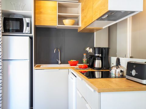 MOBILHOME 6 personnes - Premium Exclusive | 3 Ch. | 6 Pers. | Terrasse surélevée | 2 SDB | TV