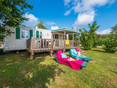 BUNGALOW 6 personnes - Mobil-home | Classic | 3 Ch. | 6 Pers. | Terrasse surélevée