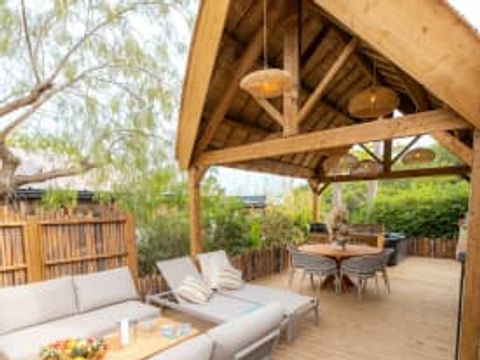 MOBILHOME 4 personnes - Cottage BALI SIMPLE 4p 2c 2s Premium SPA