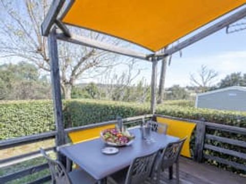 MOBILHOME 5 personnes - Cottage MANHATTAN 4/5p 2ch 1sdb ***