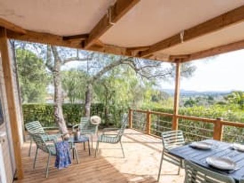 MOBILHOME 8 personnes - Cottage RIVIERA 8p 4ch 2sdb **** SPA