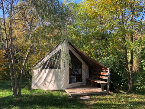 Hébergement 4 personnes - Laye (Ecolodge) - 17m² 2 chambres