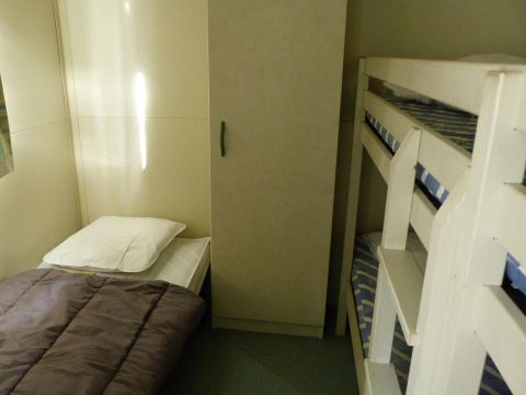 Chalet 5 personnes - Confort 20 Gitotel Samoa 25m² - 2 chambres