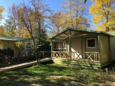 Chalet 4 personnes - Castor (Confort) - 35m² 2 chambres (pour personne à mobilité réduite)