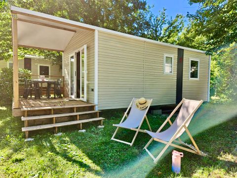 MOBILHOME 4 personnes - Banon (Privilège) - 26m²  2 chambres 