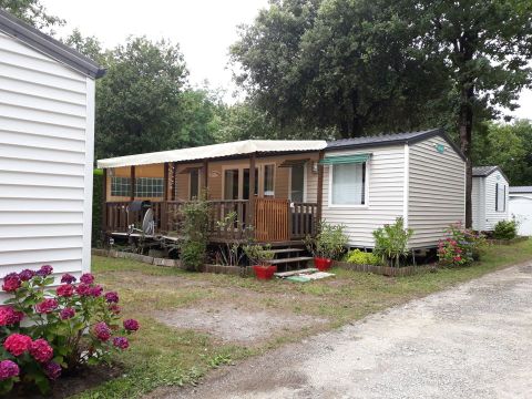 MOBILHOME 4 personnes - Confort - terrasse couverte