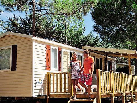 MOBILHOME 6 personnes - Comfort | 3 Ch. | 6 Pers. | Terrasse surélevée | Clim.