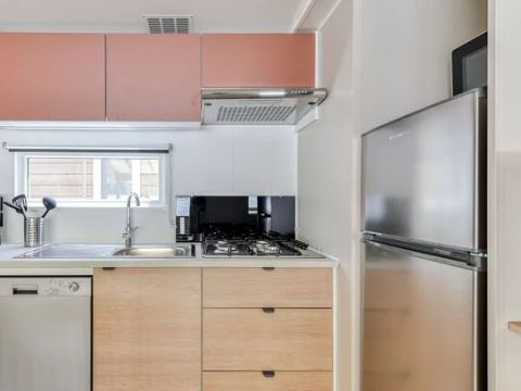 Mobilhome 6 personnes - Mobil-home | Premium | 3 Ch. | 6 Pers. | Terrasse Lounge | Clim. | TV