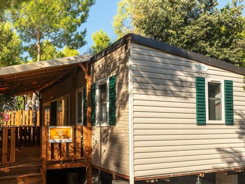 MOBILHOME 6 personnes - Mobil-home | Premium | 3 Ch. | 6 Pers. | Terrasse Lounge | Clim.