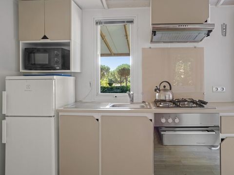 MOBILHOME 4 personnes - Mobil-home | Comfort | 2 Ch. | 4 Pers. | Terrasse surélevée | Clim.