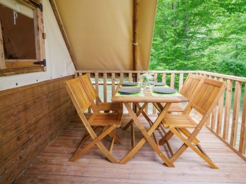 BUNGALOW TOILÉ 5 personnes - CABANE LA BELLE ETOILE