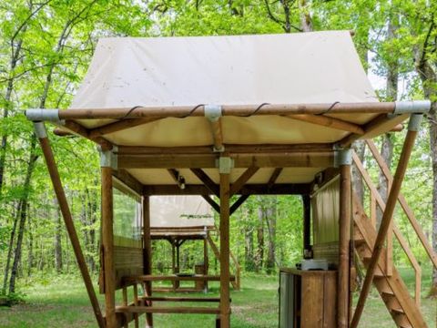 BUNGALOW TOILÉ 2 personnes - CABANE AU CLAIR DE LUNE