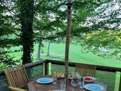 HÉBERGEMENT INSOLITE 4 personnes - Tipi LUXE - 2 chambres avec sanitaires