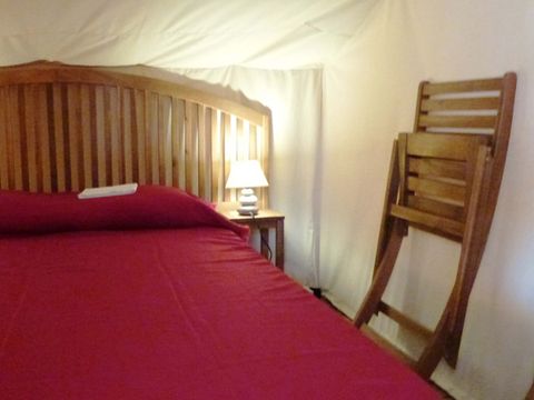 Tente en toile et en bois 2 personnes - SAFARI (1R 2P)