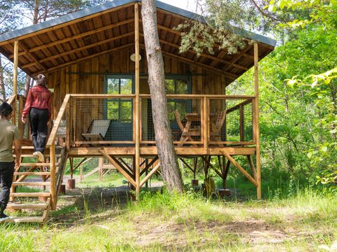 CHALET 4 personnes - Cabane sur pilotis 2/4 personnes