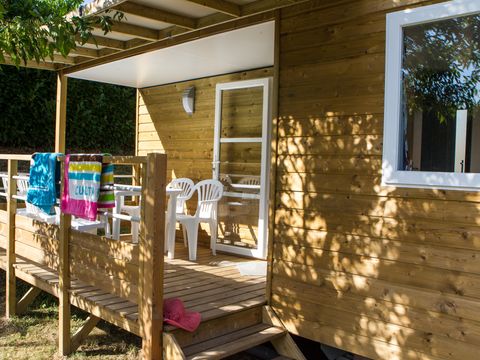 MOBILHOME 4 personnes - COTTAGE LOGGIA - 2 CHAMBRES