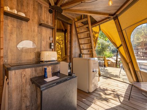 Hébergement 4 personnes - Tipi Experience Lodge