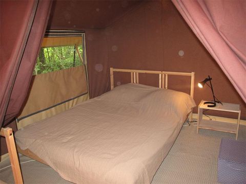 Tente en toile et en bois 6 personnes - Tente Safari Cabanon