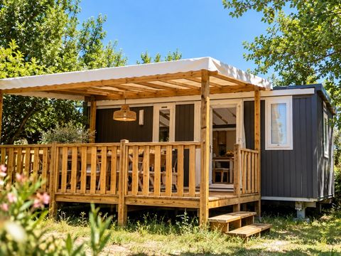 Mobilhome 4 personnes - Cottage grand confort - 2 chambres - Climatisé