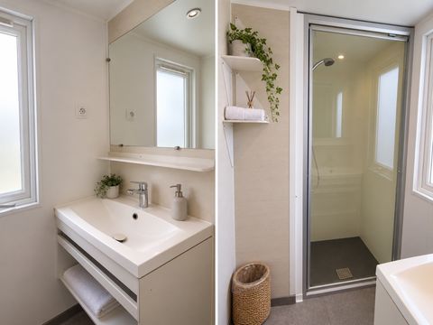 Mobilhome 4 personnes - Cottage grand confort - 2 chambres - Climatisé