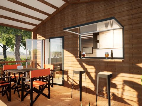 CHALET 5 personnes - Chalet Premium Sésame Climatisé