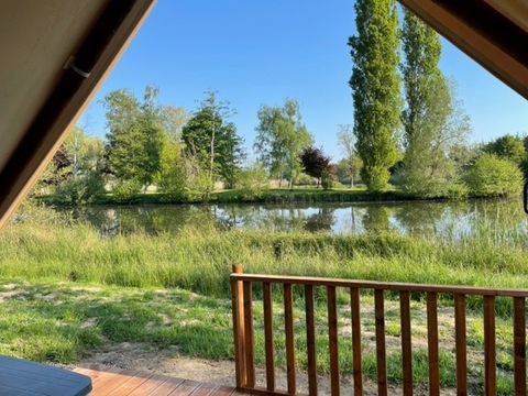 TENTE TOILE ET BOIS 5 personnes - Tente lodges sans sanitaires