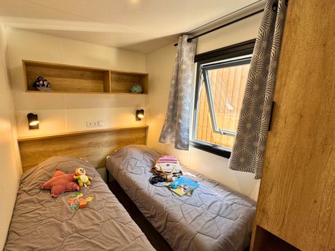 Mobilhome 6 personnes - Sunêlia Prestige - 2 chambres - 1 salle de bain - 29m²