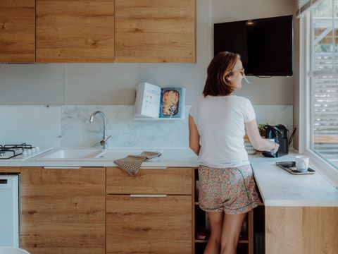 Mobilhome 4 personnes - Prestige Living - 2 chambres - 1 salle de bain - 28m²