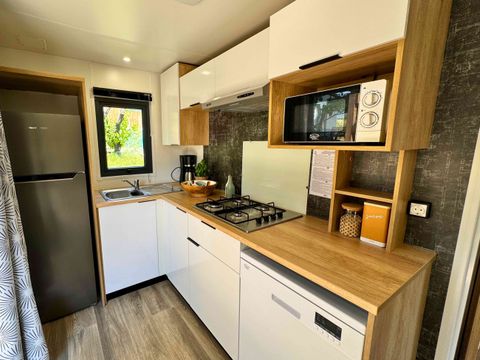 Mobilhome 8 personnes - Sunêlia Prestige - 3 chambres - 1 salle de bain - 33 m²