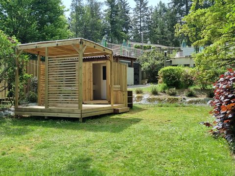 Emplacement - Emplacement Luxe Plus - Sanitaire individuel + Terrasse