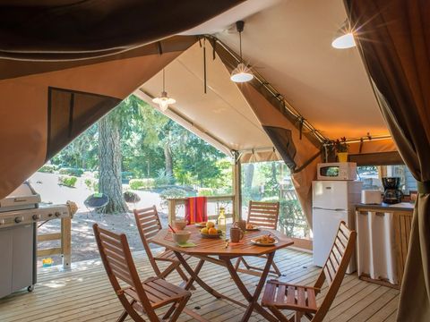 TENTE 5 personnes - Eco Lodge 2 chambres - sans sanitaire