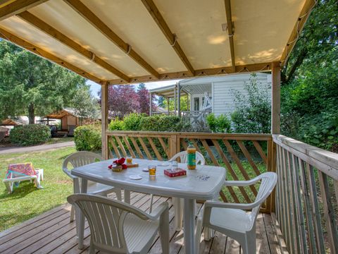 MOBILHOME 5 personnes - Prestige 32m² 2 chambres - climatisation