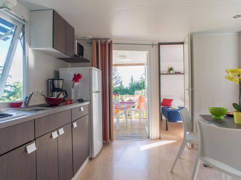 MOBILHOME 5 personnes - Prestige 32m² 2 chambres - climatisation