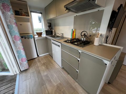 MOBILHOME 5 personnes - Prestige Plus 32m² 2 chambres - climatisé