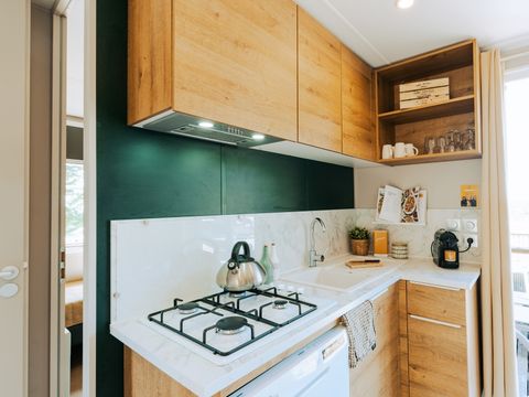 Mobilhome 6 personnes - Sunelia Luxe 33m² - 3 chambres - Climatisé