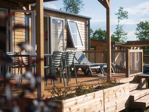 Mobilhome 6 personnes - Sunelia Luxe 40m² - 3 chambres - 2 salles de bain - Climatisé