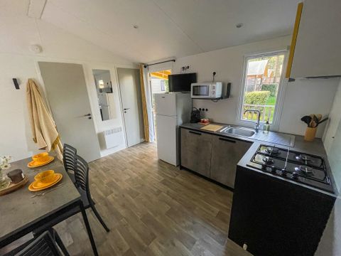 MOBILHOME 6 personnes - Prestige Plus 28m² 3 chambres - climatisé