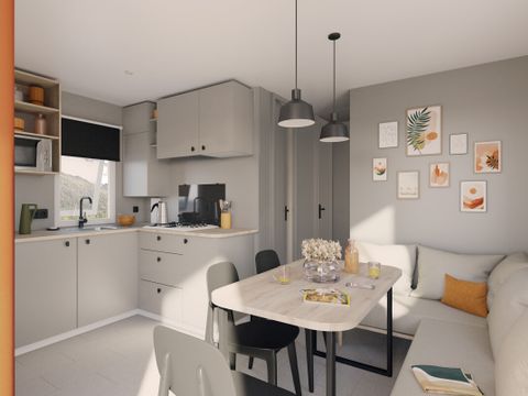 Mobilhome 6 personnes - Cottage Prestige Plus - 3 chambres - Climatisé