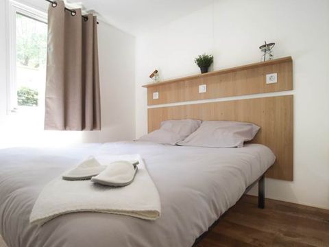 Mobilhome 4 personnes - Nest29 - 30,8 m²- - 2 chambres - Terrasse couverte - TV