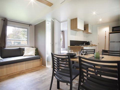 Mobilhome 4 personnes - Nest29 - 30,8 m²- - 2 chambres - Terrasse couverte - TV