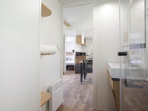 Mobilhome 4 personnes - Nest29 - 30,8 m²- - 2 chambres - Terrasse couverte - TV