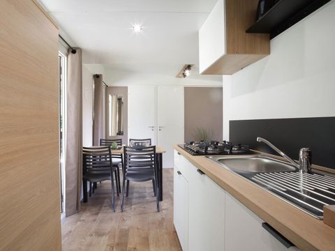 Mobilhome 4 personnes - Nest29 - 30,8 m²- - 2 chambres - Terrasse couverte - TV